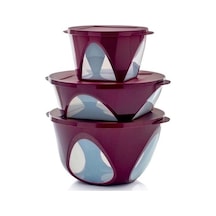 Tupperware Tutku Set 3 Lü Yeşil
