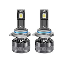Novahub 120w Süper Parlak Led Far, 12.000lm 6500k, Ip68 Su Geçirmez, H1/h4/h7/h11/9005/9006 Uyumlu, 2'li Set Led Farlar