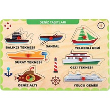 Maketciniz Deniz Taşıtları Tutmalı Puzzle