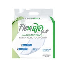 Flexi Life Kaydırmaz Bantlı Çiş Pedi 60 x 90 CM 30'lu