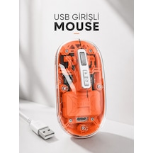 Sessiz Kablosuz Usb Girişli Mouse Fare Yüksek Performanslı - Lisinya