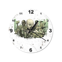 Breaking Bad Tasarım Duvar Saati (407732222) Çok Renkli