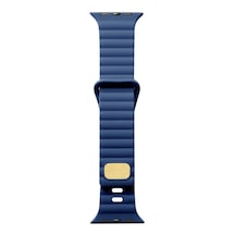 Watch 42mm Uyumlu Krd-73 Uyumlu Sbt Kordon-lacivert