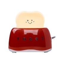 Szypzstore Tost Lambası Şarj Edilebilir Küçük Lamba Odası Dekorasyon Gece Lambası Sxt9tn Kırmızı
