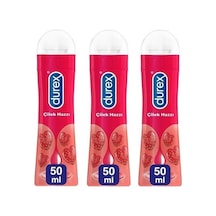 Durex Play Kayganlaştırıcı Jel Çilek Hazzı 50 ML x 3