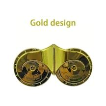 Hightower 1 Adet 12v Salyangoz Renkli Trompet Yüksek Sesli Alt Üst Zengin Altın Renk Korna Motosiklet