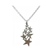 Parlak Yıldızlar - Twinkling Stars Unisex Kolye Gökyüzünün Işıltısını Boynunuzda Taşıyın Çok renkli