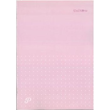 Çınar Dikişli Defter Karton Kapak Kareli 80 Yp A4 Pastel Lila