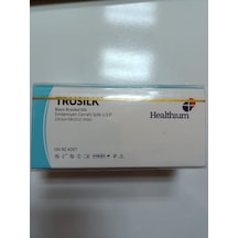 trusılk emilemeyen cerrahi iplik [siyah örgülü ipek]
