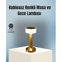 Dekoratif Masa Lambası Siyah