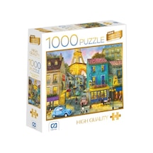 Paris Sokakları Puzzle 1000