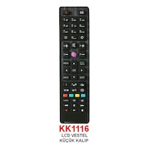 Vestel Uyumlu Küçük Kalıp Mor Tuşlu Lcd Led Tv Kk1116 Pil