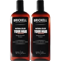 Hubrendy Sh Brickell Erkeklere Özel Anti-white Saç Sakal Bakım Şampuanı 237 Ml X 2 Adet