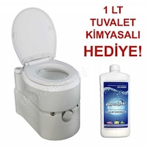 Porvaletti Lüx Kasetli Karavan Tuvaleti 18L Taharet Musluklu. Ki