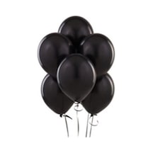 Siyah Balon 25 Adet Siyah