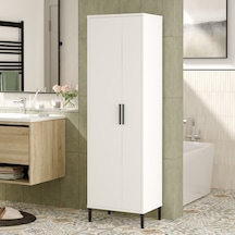Robin Home Carmen Çok Amaçlı Dolap Vileda Banyo Dolabı Beyaz