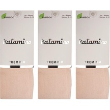 Katamino Liva Bebek Bambu Külotlu Çorap K36000 Pudra 001