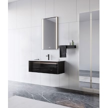 Orka Urban 101 Alt Modül + Lavabo Mat Beyaz Bronz Diğer