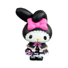 Schulzz Sanrio My Melody Siyah Elbiseli  Mini Figür 4cm