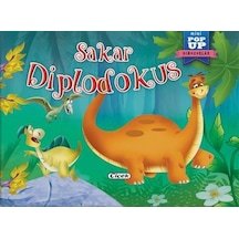 Sakar Diplodokus - Mini Pop-Up Dinozorlar- Çiçek Yayıncılık