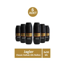 Jagler Classic Erkek Roll-On Deodorant 6 x 50 ML