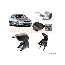 Skoda Fabia 08-14 Uyumlu Kol Dayama Ve Kolçak Sürgülü Bardaklıklı