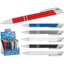Mikro Tükenmez Kalem Metal 1001 B/p-30 30'lu Stand Çok Renkli