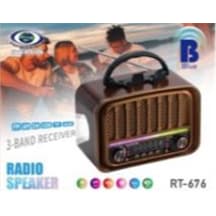 Everton Rt-676 Bluetooth Rgb Fenerli Usb-micro Sd Nostaljik Radyo
