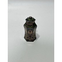 Antika Cloisonne Minyatür Kavanoz 8,4x4,3cm 129