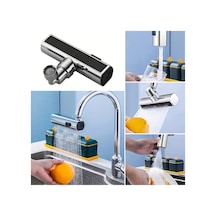 3 Farklı Modlu Çok Amaçlı Musluk Adaptörü Evrensel Musluk Başlığı Şelale Musluk 5275 - 755894460