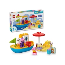 LEGO® DUPLO® Peppa Pig Tekne Gezisi 10432 - 2+ Eğitici Oyuncak Yapım Seti (23 Parça)