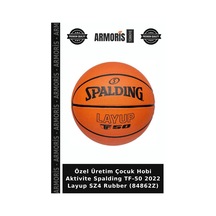 Özel Üretim Çocuk Hobi Aktivite Spalding Tf-50 2022 Layup Sz4 Rubber 84862z