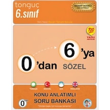 Tonguç 0 Dan 6 Ya Sözel Konu Anlatımlı Soru Bankası Maarif Modeli