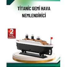 Buhar Efektli Titanik Gemi Oda Kokusu Difüzör Led Işıklı Nemlendirici Abundance Prosperity
