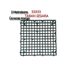 Güvercin Kümes Taban Izgarası 2 M2 - 18 Adet Tavuk Taban  Izgara