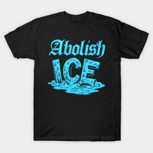 Flood Of Style Abolısh Ice T-shirt Erkekler Kadınlar Için % 100% Pamuklu T Shirt Kısa Kollu Üstler J112 Siyah