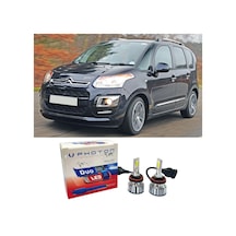 Citroen C3 Picasso Led Xenon Uzun Far Ampulü H1 Duo Yeni Seri Beyaz 2009-2017