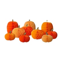 Meri Meri - Honeycomb Pumpkins - Petekli Bal Kabakları - 10'lu