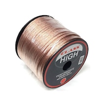Class 2X1.50Mm Hoparlör Kablosu 20Metre Şeffaf