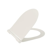 Bocchi Pure Slim Klozet Kapağı Yavaş Kapanır Parlak Bisküvi A0336