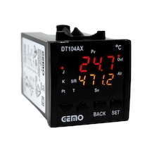 Gemo Dt104ax-230vac-s "auto-tune Pıd" Sıcaklık Kontrol Cihazı