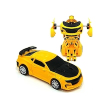 Transformes Robota Dönüşen Araba Sarı