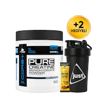 Mustang Nutrition Core+ Pure Creatine Monohydrate Powder Kreatin 250 Gr 50 Servis + Shaker + Protein Kahve Hediyeli Aromasız