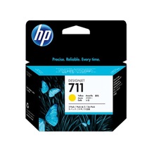 Hp Cz136A (711) Sarı 3 Lu Paket 29 Ml Genıs Format  Murekkep Kartu