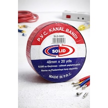 Pvc Kanal İzolasyon Bandı Siyah 48 Mm X 20 Yds 1 Adet
