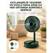 Katlanabilir Usb Şarjlı Masaüstü Soğutucu Mini Fan Telefon Tutucu - Bayi Depom