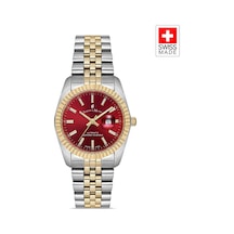 Inspıratıon Jwl04117 Sellita Sw100, 25 Jewels Otomatik Mekanizmalı, Swiss Made Kadın Kol Saati Altın - Gümüş