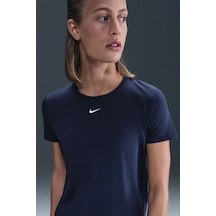 Nike One Classic Training Dri-fit T-shirt Kadın Antrenman Tişört Lacivert