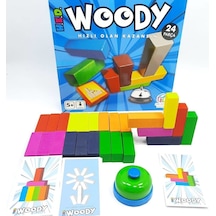 Hed Woody Ahşap 3 Boyutlu Geometrik Zeka Oyunu Eğitici Kutu Oyunu