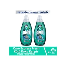 Express Fresh Kötü Koku Karşıtı Beyaz Ve Renkliler Sıvı Çamaşır Deterjanı 1480 Ml X2